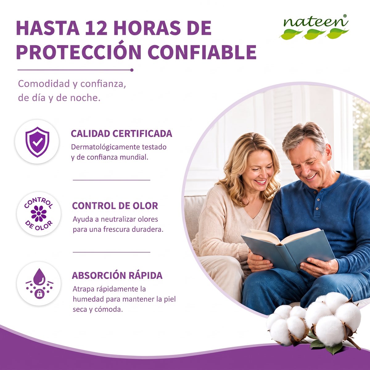 Hasta 12 horas de protección